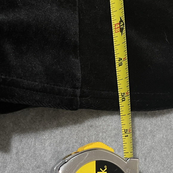 Posh Black Velvet Maxi Gown Dress Boat Neck /Cowl Neck Goth Classy Event Sexy - Picture 14 of 14